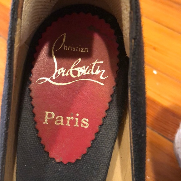 Christian Louboutin pre-loved wedges authentic 37 - Picture 2 of 11